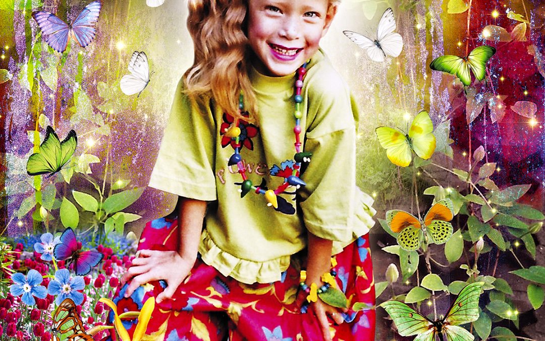 Roxy en de vlindertuin