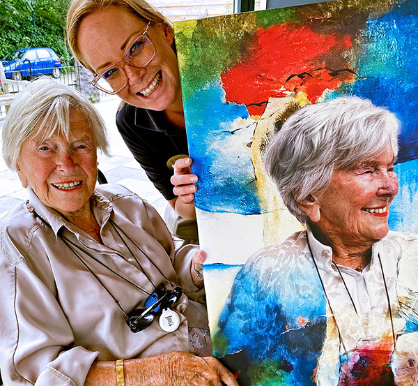 portret_gouden-jaren Essentieportret van een oudere, niet als afscheid, maar als erkenning van wie iemand werkelijk is geweest en nog altijd is.